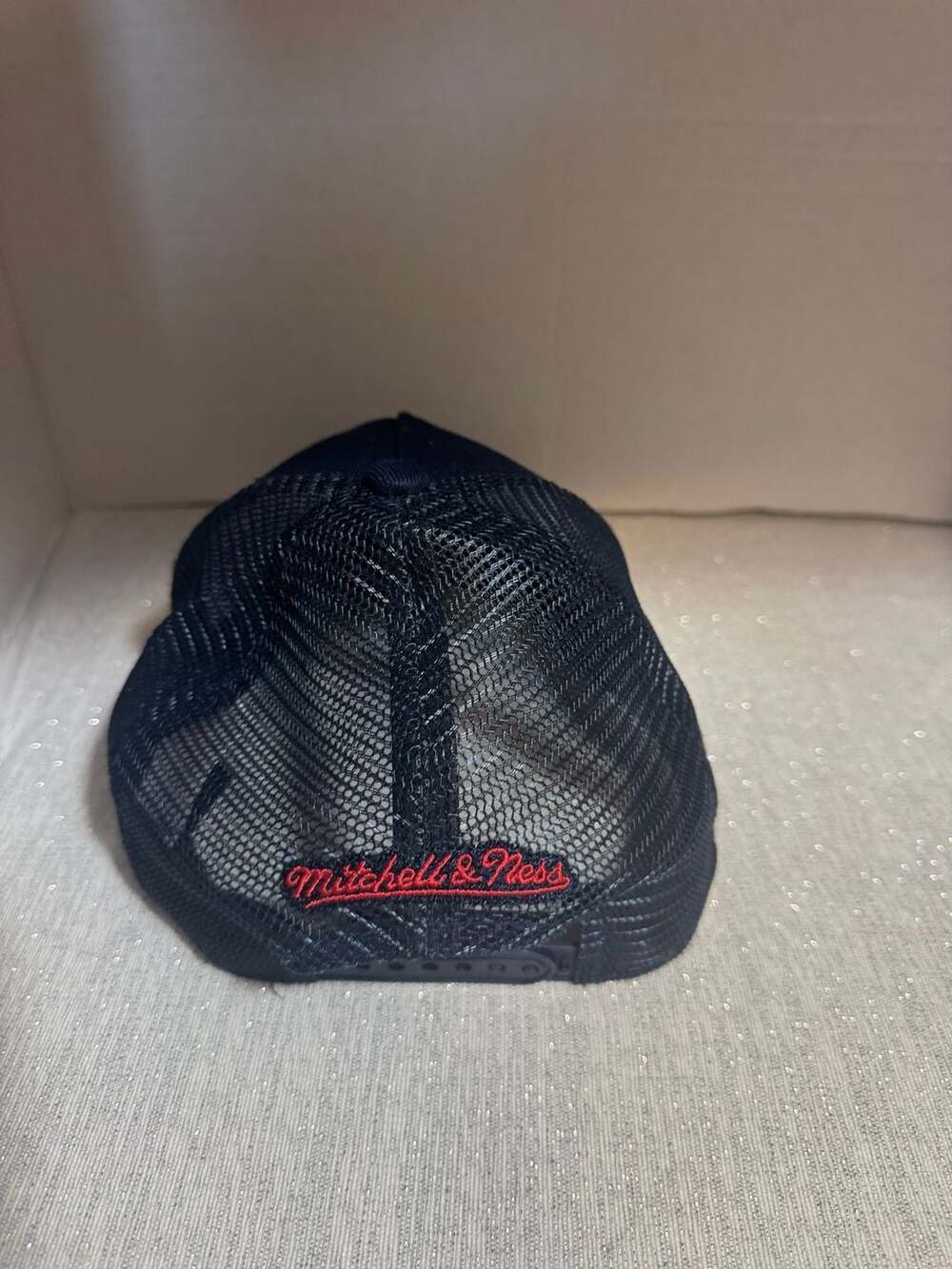 Mitchell & Ness Boston Red Sox Cooperstown Collection Trucker Snapback Hat - Picture 3 of 4